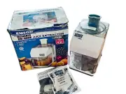 VINTAGE EMSON The Ultimate ELECTRIC Squeeze Juice Extractor Two Containers NOS