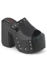 Pleaser Demonia 5 Inch Chunky Heel, 3 Inch Platform Slide