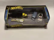 Hot Wheels 2024 MOONEYES Motorhead Madness Toyota Stout Drift Truck Diorama.