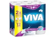 Viva Double Length Cleaning Paper Towels 12 x 120 Sheets
