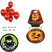 The Hunger Games - Mockingjay Belt Buckle "New"