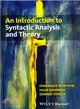 INTRODUCTION TO SYNTACTIC ANALYSIS AND THEORY