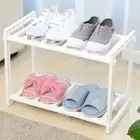 Adjustable Height Cabinet Shelf Sink Organizer 2-tier Storage Rack
