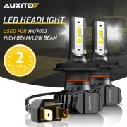 H4 9003 LED Car Light High Low Beam Bulbs 18000LM 6000K Super Bright Plug & Play (for: Smart)