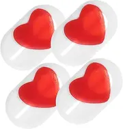 ETHZZLE 4pcs Love Shaped Privacy Cover for Laptop and Mobile Phones Sliding Camera Cover Sleek Design Effortless Use Comprehensive Security for Your Devices