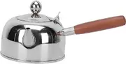 ABOOFAN 1pc Portable Water Kettle Stainless Steel Teapot for Tea Coffee and Herbal Drinks Efficient Heat Conduction for Home and Entertaining