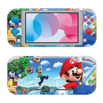 Switch Lite Cartoon For Switch Lite Film Mario Pikachu Sticker Skin Stickers DIY