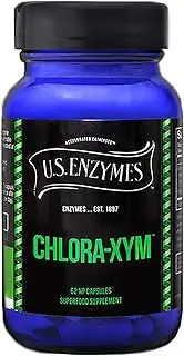 US Chlora-Xym Enzymes 62 Cap per Bottle Blue Green Algae