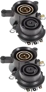 [Generic] 8 Sets Electric Kettle Thermostat Wattage Teapot Pro Thermostatic Outlet above Element Stove Heat Water Boiler Toaster Temperature Thermostats for Car Controlled Gas Cable Abs