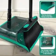 GlowSweep Pro+ Broom & Dustpan Foldable Dustpan | 136cm Long Handle | Indoor