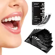 Set of 14 Pairs Teeth Whitening Strips PAP+Charcoal Dental Oral Hygiene Care Strip