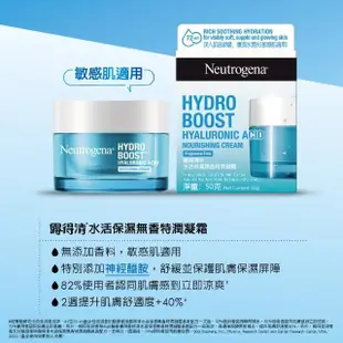 【Neutrogena露得清】水活保濕凝露/凝霜/晚霜 4入組任選(保濕抗初老/小澎瓶/凝露/凝霜/晚霜)