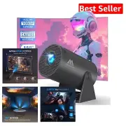 Full HD 1080P Mini Projector with WiFi, Bluetooth & Enhanced Keystone Correction