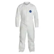 Dupont Collared Coverall,Open,White,M TY120SWHMD0025VP Dupont TY120SWHMD0025VP