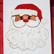 Celebrate it Christmas Santa Clause Silicone Cake Mold Red Holiday NEW