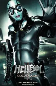 AA1947 Hellboy II The Golden Army Film 2008 Abe Sapien Movie Poster 11x17