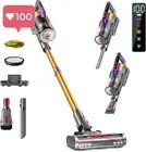 Cordless Vacuum Cleaner – 550W/45KPa Powerful Suction, 70 Mins Runtime