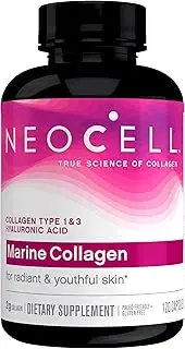 Neocell Marine Collagen plus Hyaluronic Acid Capsules 2000mg, 120 Count