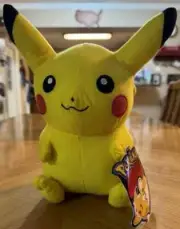 Pokemon Pikachu 10" Stuffed Plush Toy 2019 Toy Factory New NWT K9