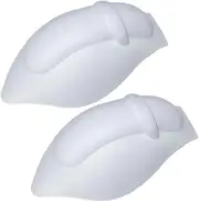 [Trrymbbe] Mens Swimsuit Pads Thickened Underwear Swim Briefs Pad Bulge Enlargement Sexy Sponge Mats Swimwear Coasters Swimming Trunks Thongs Shorts Cups 2Pcs White Underpants Sponge Pads
