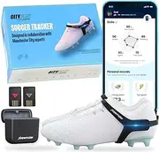 CITYPLAY Smart Soccer Tracker for Cleats by Playermaker, Track 25+ Technical & Physical Metrics, 12 Month Access to CITYPLAY Soccer Training App Included, Advanced Than GPS