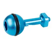 TMC HR371 Aluminum 1/4 inch Screw Ball Adapter Mount for GoPro NEW HERO /HERO6 /5 /5 Session /4 Session /4 /3+ /3 /2 /1, Xiaoyi and Other Action Cameras, Suitable for S-DLP-2633 / S-DLP-2630(Blue)