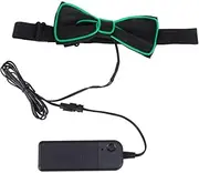 [jojofuny] Christmas Boys Bow Ties Prom Suit Music Festival Bar Light Clothing Ornament Festival Accessories LED Cold Light Costume Individual Red Flash Makeup Set Costumes for Men
