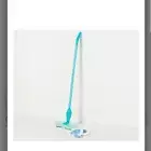 Hover Scrubber Cordless Dual-Head Mop & 2 XL Microfiber Cleaning Pads, NOB