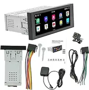 Car Radio Stereo - Multimedia Car Screen with Backup Camera | GPS Navigation Car Music Player, Car Audio Receivers Multimedia Player, 6.86 Inches for Women, Men