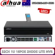 Dahua 32CH NVR 16PoE 2HDDs Network Recorder Surveillance NVR NVR4232-16P-4KS3