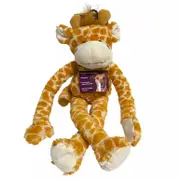 MultiPet Swinging Safari Giraffe Plush Dog Toy