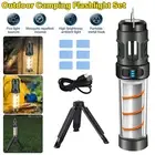 USB Mosquito Insect Killer Lamp Bug Zapper Camping Lantern Tent Light Flashlight