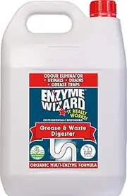 Enzyme Wizard Enzyme Wizard Grease and Waste Digestor 5 Litre, 5000 millilitre