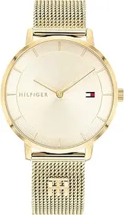 [Tommy Hilfiger] Analogue Quartz Watch for women with Stainless Steel mesh bracelet