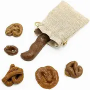 6 PCS Realistic Fake Poo Soft Fake Dog Poo Halloween Gross Jokes Prank Tricks Prank Joke Fun Toy