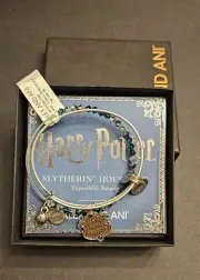 Alex and Ani Harry Potter Slytherin Bangle Bracelet Set