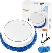 Cleaning Robot - Robotic Floor Vacuum Cleaner - Multifunctional Mop Cleaner for Home Floors, Balcony | Silent Wet and Dry Smart Cleaner for Kitchen, Bedroom