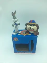 Taz & Bugs Bunny Salt & Pepper Set Brand New Vintage 1997 No Issues Football Ref