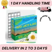 No Jet Lag Homeopathic Jet Lag Remedy (1 Pack, 32 Chewable Tablets), Travel Must