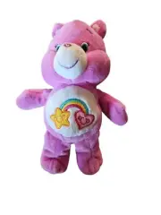 Just Play Care Bears Purple Best Friend Bear Plush Teddy Bear - New