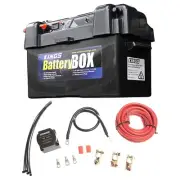 Adventure Kings Dual Battery System 4WD SUV + Maxi AGM Deep Cycle Battery Box