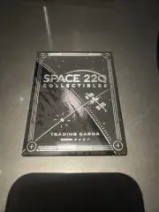 Space 220 Collectible Trading Cards Unopened Pack Black Edition!