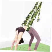 Waist Back Leg Stretch Strap/Yoga Fitness Band, Door Backbend Assist Trainer,