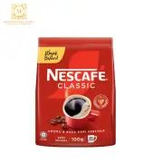 NESCAFE Instant Coffee Classic Refill Pack 100gm - Halal Certified Malaysia