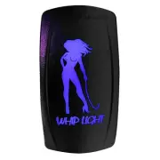 On/off Blue Whip Lights RZR Rocker Switch LED for Auto & Boat [5359B2]