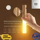 Wall Stairway Bedroom Detachable Motion Sensor Night Light USB Rechargeable