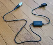 Bolex MST (6-pin) Power Cable, 12V Regulated, D-Tap, P-Tap, ~1m (~3.3ft)