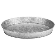 Tablecraft GP10 10 1/2 in Round Glavanized Steel Dinner Platter