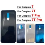 Back Battery Cover Rear Glass Housing Case Replacement For OnePlus 6 7 9 Pro 7T