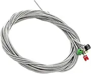 Totority 4-string Bass Strings Set Stainless Steel for Bass Guitar Versatile for Repairs Replacements